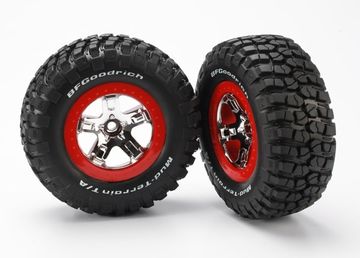 Traxxas Dck & Flg BFGoodrich/SCT Krom-Rd 2WD Fram (2) i gruppen RADIOSTYRD BIL / Tillbehr / Dck & flg hos Rynosx4 Hobbyshop AB (425869)