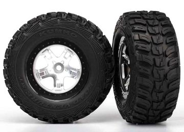 Traxxas Dck & Flg Kumho/SCT Matt Krom 4WD/2WD Bak (2) i gruppen RADIOSTYRD BIL / Tillbehr / Dck & flg hos Rynosx4 Hobbyshop AB (425880X)