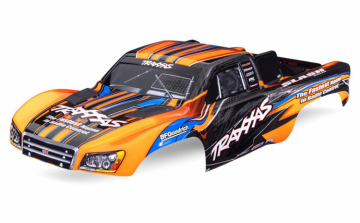 Traxxas Kaross Slash 2WD Orange (Clipless) i gruppen RADIOSTYRD BIL / Tillbehr / Karosser & tillbehr hos Rynosx4 Hobbyshop AB (425924-ORNG)