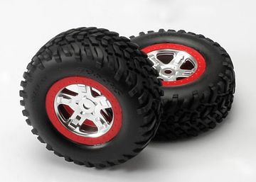 Traxxas Dck & Flg SCT/SCT Krom-Rd (14mm) (2) i gruppen RADIOSTYRD BIL / Tillbehr / Dck & flg hos Rynosx4 Hobbyshop AB (425973A)