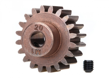 Traxxas Pinion Drev 20T 1.0M för 5mm Axel i gruppen RADIOSTYRD BIL / Reservdelar / Traxxas Delar hos Rynosx4 Hobbyshop AB (426494X)