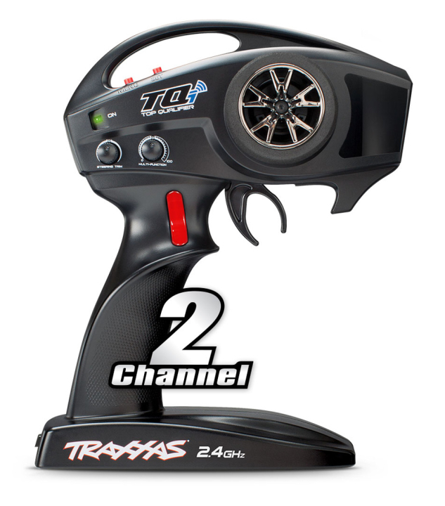 Traxxas Sändare TQi 2-kanals med Broms-knapp (utan Mottagare) i gruppen RADIOSTYRD BIL / Radioutrustning / Sändare hos Rynosx4 Hobbyshop AB (426529R)