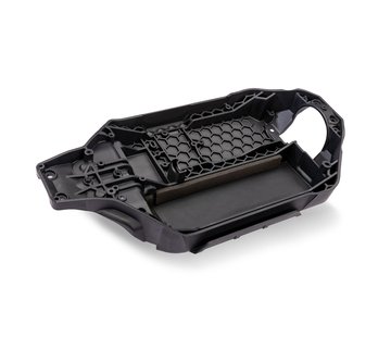 Chassi Bottenplatta (Långt Batteri) Stålgrå Rustler 4x4 i gruppen RYNOS / Ej publicerat hos Rynosx4 Hobbyshop AB (426723-STGRY)