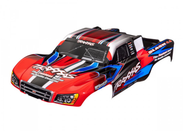 Traxxas Kaross Slash VXL 2WD/4x4 Röd & Blå Målad i gruppen RADIOSTYRD BIL / Reservdelar / Traxxas Delar hos Rynosx4 Hobbyshop AB (426928R)
