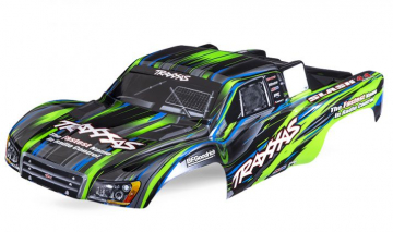 Traxxas Kaross Slash 4x4 Grn (Clipless) i gruppen Fabrikat / T / Traxxas / Karosser & Tillbehr hos Rynosx4 Hobbyshop AB (426932-GRN)