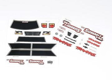 Traxxas Dekalark 1/16 Summit VXL i gruppen Fabrikat / T / Traxxas / Karosser & Tillbehr hos Rynosx4 Hobbyshop AB (427213)