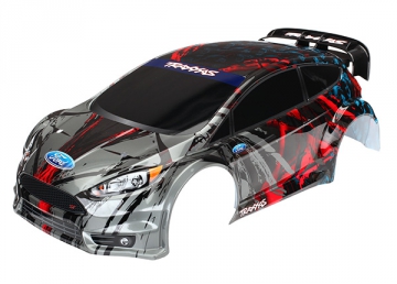 Traxxas Kaross Ford Fiesta ST Rally Mlad i gruppen RADIOSTYRD BIL / Tillbehr / Karosser & tillbehr hos Rynosx4 Hobbyshop AB (427416)