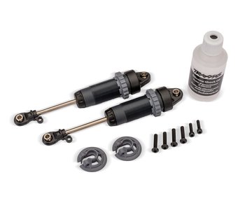 Stötdämpare Stålgrå GTR XX-Long utan fjädrar (2) i gruppen RYNOS / Ej publicerat hos Rynosx4 Hobbyshop AB (427462-STGRY)