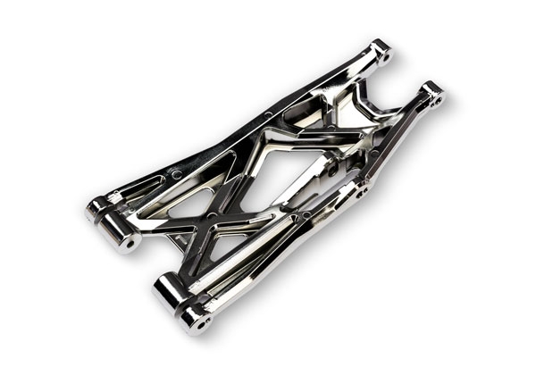 Traxxas Bärarm Nedre Vänster F/B HD Krom X-Maxx, Funco (Bak) i gruppen RADIOSTYRD BIL / Reservdelar / Traxxas Delar hos Rynosx4 Hobbyshop AB (427831-CHRM)