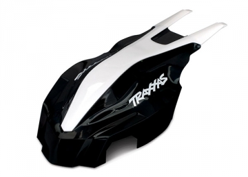Traxxas Kåpa främre Svart/Vit Aton i gruppen RADIOSTYRDA FLYG / Drönare / Reservdelar / Traxxas hos Rynosx4 Hobbyshop AB (427913)