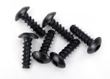 Traxxas Skruv 2,6x8 mm Självgängande Kullrig Insex (6) i gruppen Bygg & Verktyg / Skruvar & muttrar / Skruvar hos Rynosx4 Hobbyshop AB (427943)