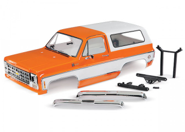 Traxxas Kaross Chevy Blazer Orange Komplett i gruppen RADIOSTYRD BIL / Tillbehr / Karosser & tillbehr hos Rynosx4 Hobbyshop AB (428130X)