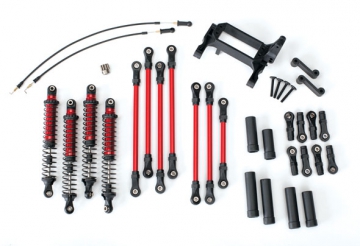 Traxxas Höjningssats TRX-4 Röd Komplett i gruppen Fabrikat / T / Traxxas / Reservdelar hos Rynosx4 Hobbyshop AB (428140R)