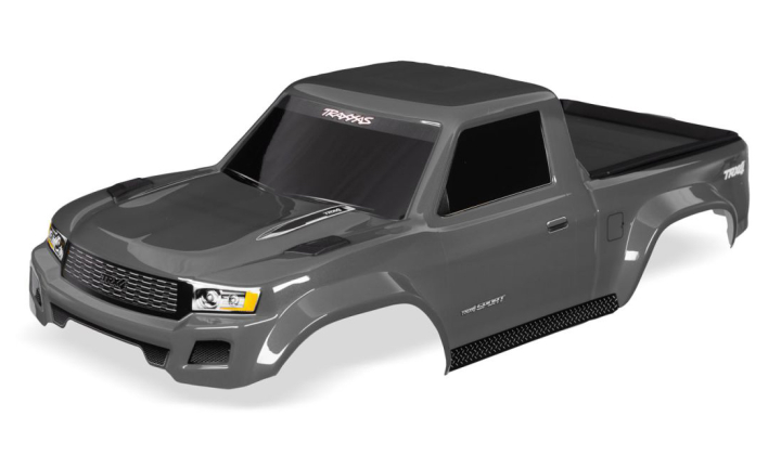 Traxxas Kaross TRX-4 Sport (Clipless) Grå i gruppen RADIOSTYRD BIL / Tillbehör / Karosser & tillbehör hos Rynosx4 Hobbyshop AB (428187-GRAY)