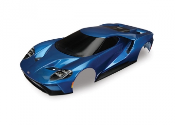 Traxxas Kaross Ford GT Bl i gruppen RADIOSTYRD BIL / Tillbehr / Karosser & tillbehr hos Rynosx4 Hobbyshop AB (428311A)