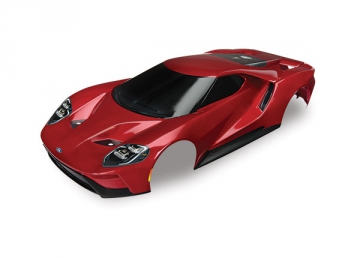 Traxxas Kaross Ford GT Rd i gruppen RADIOSTYRD BIL / Tillbehr / Karosser & tillbehr hos Rynosx4 Hobbyshop AB (428311R)