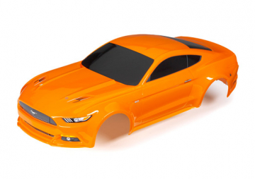 Kaross Ford Mustang GT Orange i gruppen RADIOSTYRD BIL / Tillbehr / Karosser & tillbehr hos Rynosx4 Hobbyshop AB (428312T)