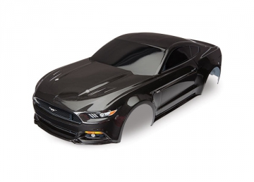 Traxxas Kaross Ford Mustang GT Svart i gruppen RADIOSTYRD BIL / Tillbehr / Karosser & tillbehr hos Rynosx4 Hobbyshop AB (428312X)