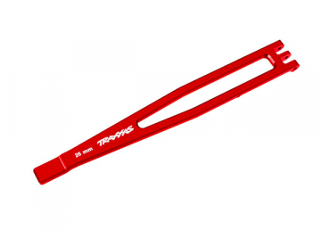 Traxxas Batterihållare Alu Röd i gruppen RADIOSTYRD BIL / Reservdelar / Traxxas Delar hos Rynosx4 Hobbyshop AB (428327-RED)