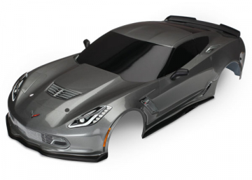 Traxxas  Kaross Chevrolet Corvette Z06 Gr Mlad i gruppen RADIOSTYRD BIL / Tillbehr / Karosser & tillbehr hos Rynosx4 Hobbyshop AB (428386A)