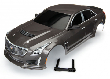 Traxxas Kaross Cadillac CTS-V Silver i gruppen RADIOSTYRD BIL / Tillbehr / Karosser & tillbehr hos Rynosx4 Hobbyshop AB (428391X)