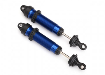Traxxas Stötdämpare GTR 134mm Alu Blå (Gängade) (2) i gruppen RADIOSTYRD BIL / Reservdelar / Traxxas Delar hos Rynosx4 Hobbyshop AB (428450X)