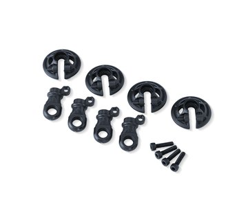 Fjäderhållare Set Skiffergrå GTR Stötdämpare (4) i gruppen RYNOS / Ej publicerat hos Rynosx4 Hobbyshop AB (428459-SLGRY)