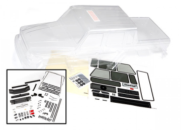 Kaross Mercedes G 63 TRX-6 Omlad i gruppen RADIOSTYRD BIL / Tillbehr / Karosser & tillbehr hos Rynosx4 Hobbyshop AB (428825)