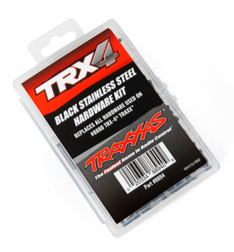 Traxxas Skruvset Svart Rostfritt TRX-4 TRAXX i gruppen RADIOSTYRD BIL / Reservdelar / Traxxas Delar hos Rynosx4 Hobbyshop AB (428894)