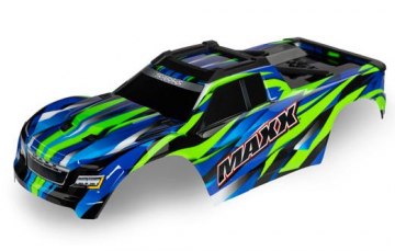 Traxxas Kaross Maxx (Lng Hjulbas) Grn i gruppen RADIOSTYRD BIL / Tillbehr / Karosser & tillbehr hos Rynosx4 Hobbyshop AB (428918G)