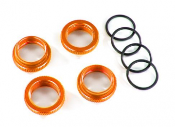 Traxxas Fjäderspännare Alu Orange GT-Maxx (4) i gruppen RADIOSTYRD BIL / Reservdelar / Traxxas Delar hos Rynosx4 Hobbyshop AB (428968A)