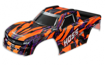 Traxxas Kaross Hoss 4x4 Orange i gruppen RADIOSTYRD BIL / Tillbehr / Karosser & tillbehr hos Rynosx4 Hobbyshop AB (429011A)