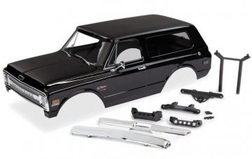 Traxxas Kaross Chevy Blazer '69 Svart Komplett i gruppen RADIOSTYRD BIL / Reservdelar / Traxxas Delar hos Rynosx4 Hobbyshop AB (429112X)