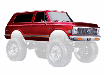 Traxxas Kaross Chevrolet Blazer '72 Rd Komplett i gruppen RADIOSTYRD BIL / Tillbehr / Karosser & tillbehr hos Rynosx4 Hobbyshop AB (429130-RED)