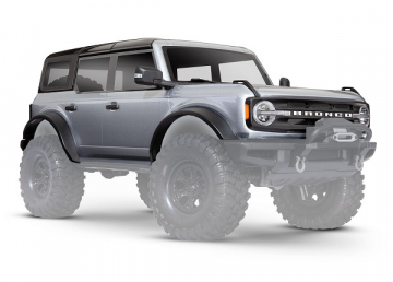 Traxxas Kaross Ford Bronco 2021 Silver Komplett i gruppen RADIOSTYRD BIL / Tillbehr / Karosser & tillbehr hos Rynosx4 Hobbyshop AB (429211G)