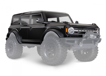 Traxxas Kaross Ford Bronco 2021 Svart Komplett i gruppen RADIOSTYRD BIL / Tillbehr / Karosser & tillbehr hos Rynosx4 Hobbyshop AB (429211T)