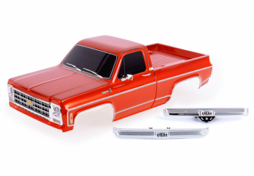 Traxxas Kaross Chevrolet K10 (1979) Komplett Koppar i gruppen RADIOSTYRD BIL / Tillbehr / Karosser & tillbehr hos Rynosx4 Hobbyshop AB (429212-COPR)