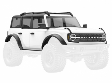 Traxxas Kaross TRX-4M Ford Bronco Vit Komplett i gruppen RADIOSTYRD BIL / Reservdelar / Traxxas Delar hos Rynosx4 Hobbyshop AB (429711-WHT)