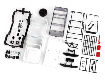 Traxxas Kaross TRX-4M Land Rover Defender Komplett Omlad i gruppen RADIOSTYRD BIL / Reservdelar / Traxxas Delar hos Rynosx4 Hobbyshop AB (429712)