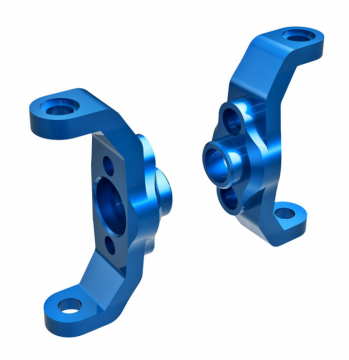 Traxxas Casterblock Alu Blå V+H (2) TRX-4M i gruppen RADIOSTYRD BIL / Reservdelar / Traxxas Delar hos Rynosx4 Hobbyshop AB (429733-BLUE)