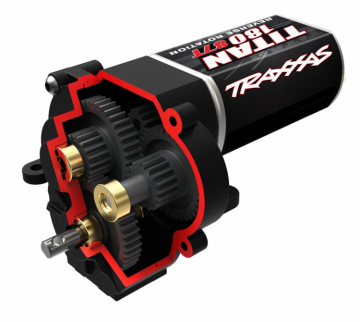 Traxxas Transmission Trail-Utvxling Komplett med Motor TRX-4M i gruppen RADIOSTYRD BIL / Reservdelar / Traxxas Delar hos Rynosx4 Hobbyshop AB (429791)