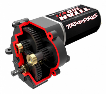 Traxxas Transmission Crawl-Utvxling Komplett med Motor TRX-4M i gruppen RADIOSTYRD BIL / Reservdelar / Traxxas Delar hos Rynosx4 Hobbyshop AB (429791R)