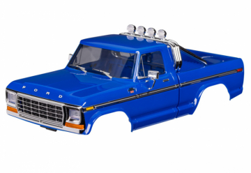 Traxxas Kaross TRX-4M Ford F-150 Bl Komplett (Clipless) i gruppen RADIOSTYRD BIL / Reservdelar / Traxxas Delar hos Rynosx4 Hobbyshop AB (429812-BLUE)