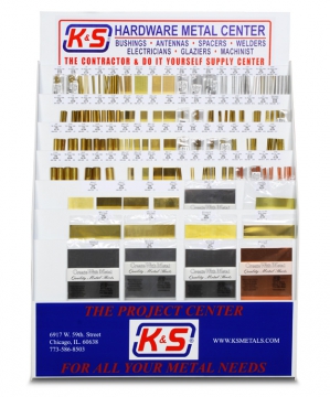 K&S Metallcenter kompl. sortim Tum i gruppen Bygg & Verktyg / Byggmaterial / Metall hos Rynosx4 Hobbyshop AB (541005I)