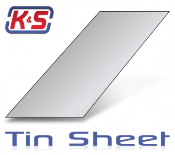 Tennplt 250x100x0.32mm (1st x 6) i gruppen Fabrikat / K / K&S / Skivor hos Rynosx4 Hobbyshop AB (54275)