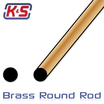 Mässingstråd 2x300mm (4) i gruppen Fabrikat / K / K&S / Mässing Tråd hos Rynosx4 Hobbyshop AB (549863)