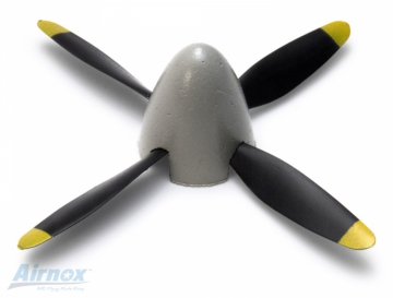 Airnox Propeller och Spinner till Spitfire (1) i gruppen RADIOSTYRDA FLYG / Tillbehr / Propeller & spinner / Propeller hos Rynosx4 Hobbyshop AB (AN10201)