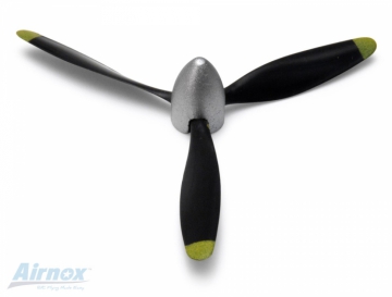 Airnox Propeller och Spinner till A6M ZERO (1) i gruppen RADIOSTYRDA FLYG / Tillbehr / Propeller & spinner / Propeller hos Rynosx4 Hobbyshop AB (AN10401)