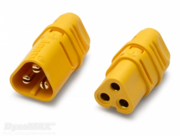 Kontakt MT30 3-polig 2mm par i gruppen Elektronik / Batterier & laddare / Kablar & kontakter / Kontakter hos Rynosx4 Hobbyshop AB (B9332)