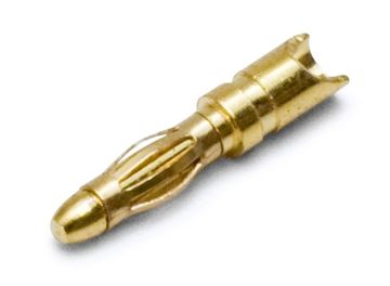 Kontakt Bullet Hane 2mm 10st i gruppen Elektronik / Batterier & laddare / Kablar & kontakter / Kontakter hos Rynosx4 Hobbyshop AB (B9552)